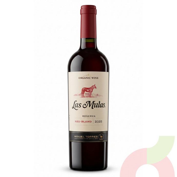 Vino Orgánico Red Blend Las Mulas 750Cc - Vino Red Blend Las Mulas 750Cc.JPG