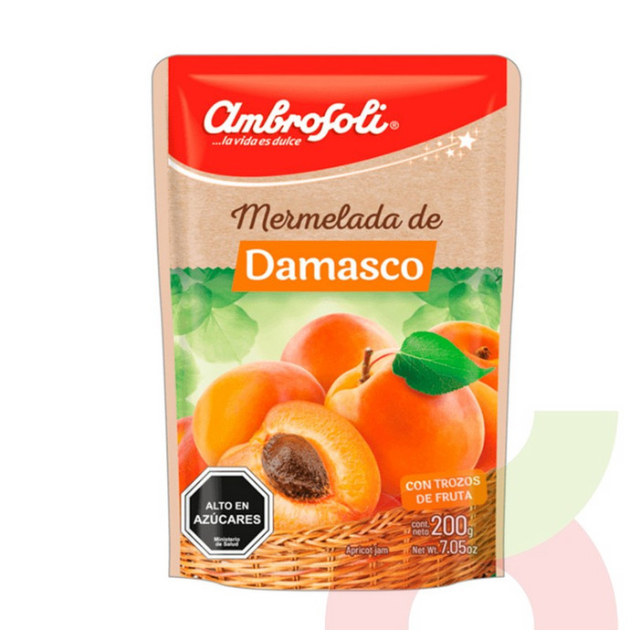 Mermelada Damasco Ambrosoli 200Gr - 7802200402546.JPG