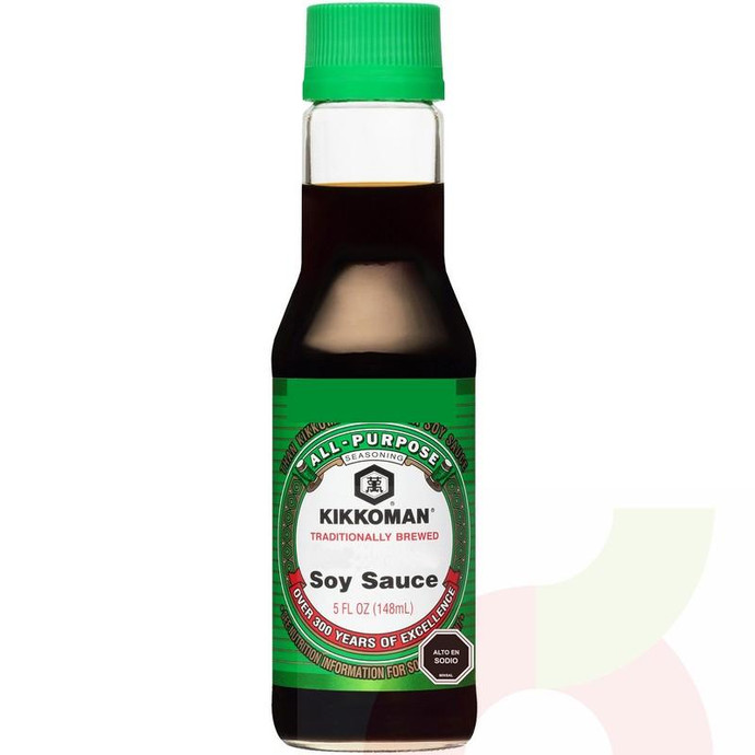 Salsa de Soya Baja en Sodio Kikkoman 148Ml - Salsa De Soya Kikkoman Baja En Sodio 148Ml