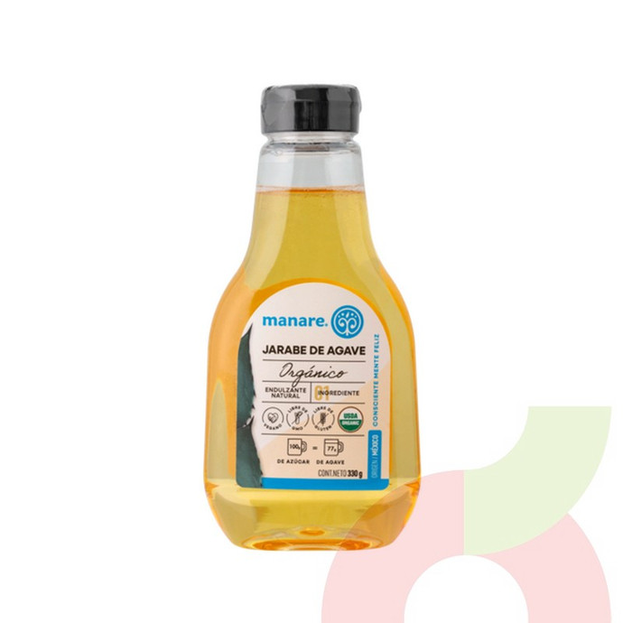 Jarabe de Agave Orgánico Manare 330Gr - 7804651860135.JPG
