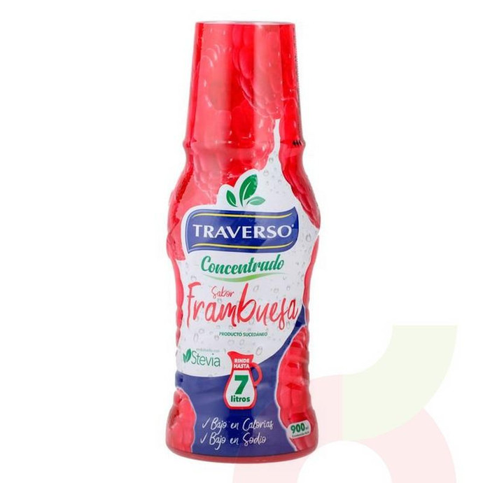 Jugo Frambuesa Traverso 900Ml - Jugo Traverso 900Cc Frambuesa