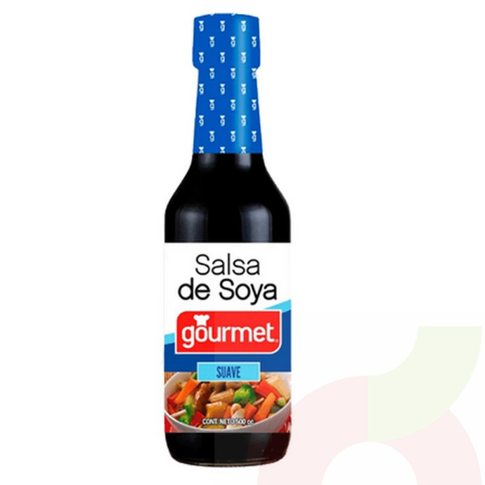 Salsa de Soya Light Gourmet 165cc - salsa de soya suave gourmet.jpg