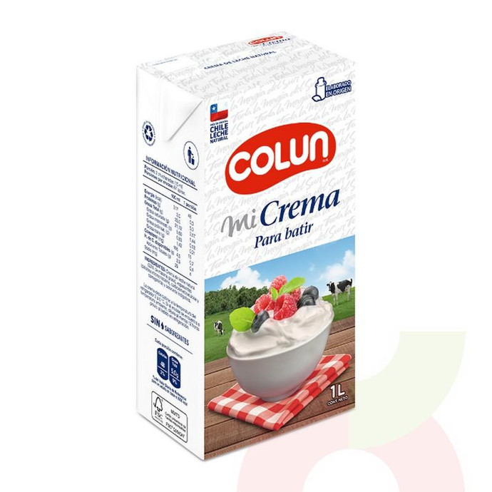 Crema De Leche Colun 1L - Crema De Leche, Colun 1L