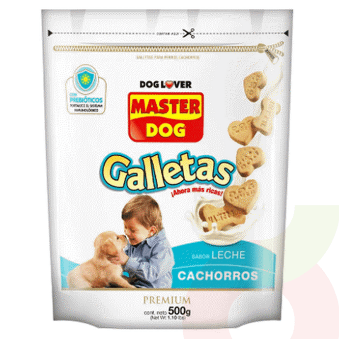 Galletas Cachorros Master Dog 500Gr - Master Dog Galleta Cachorro 500 Gr.