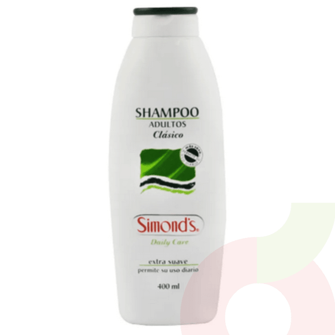 Shampoo Adultos Clásico Extra Suave Simonds 400Ml - Shampoo Clásico-Simonds 400Cc