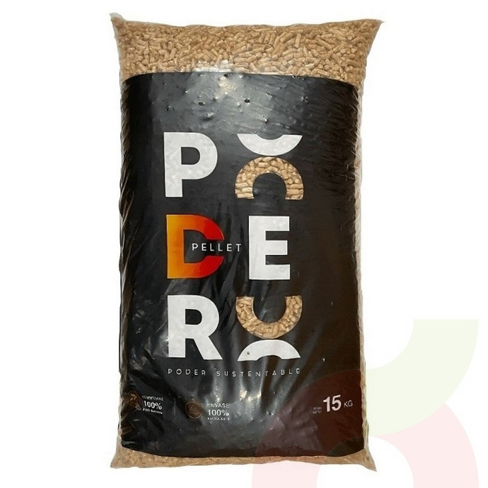 Bolsa Pellet Podero 15 Kg  - pellet poder.JPG