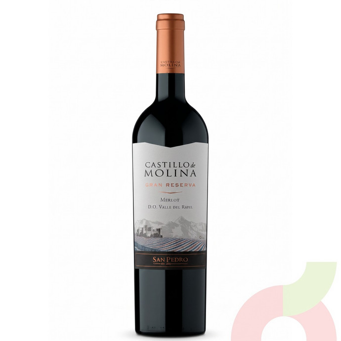 Vino Merlot Reserva Castillo de Molina 750Cc - Vino Merlot Reserva Castillo de Molina 750Cc.JPG