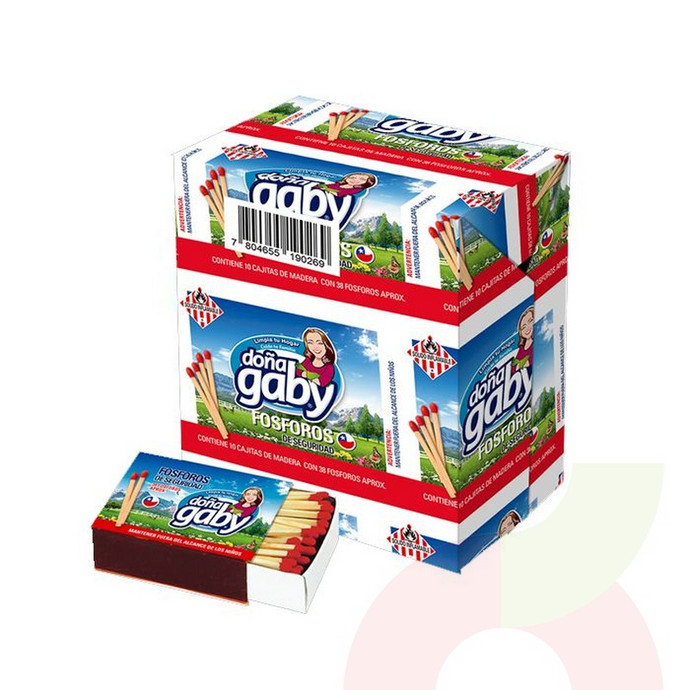 Fosforo Doña Gaby Hogar 10 Cajitas  - FOSFORO GABY (2).jpg