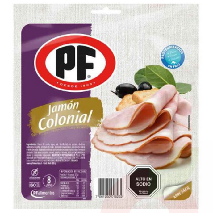 Jamon Colonial Pf 200Gr  - jamon colonial 200 gramos.jpg