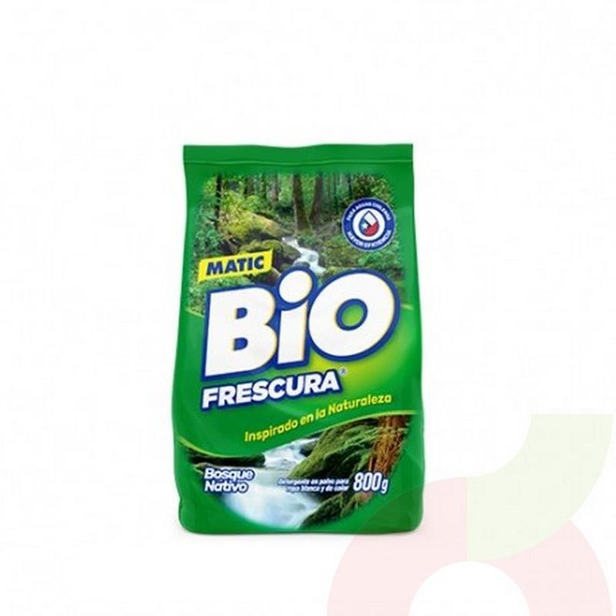 Detergente Matic Bio Frescura 800Gr - Detergente Matic-Bio Frescura 800Gr