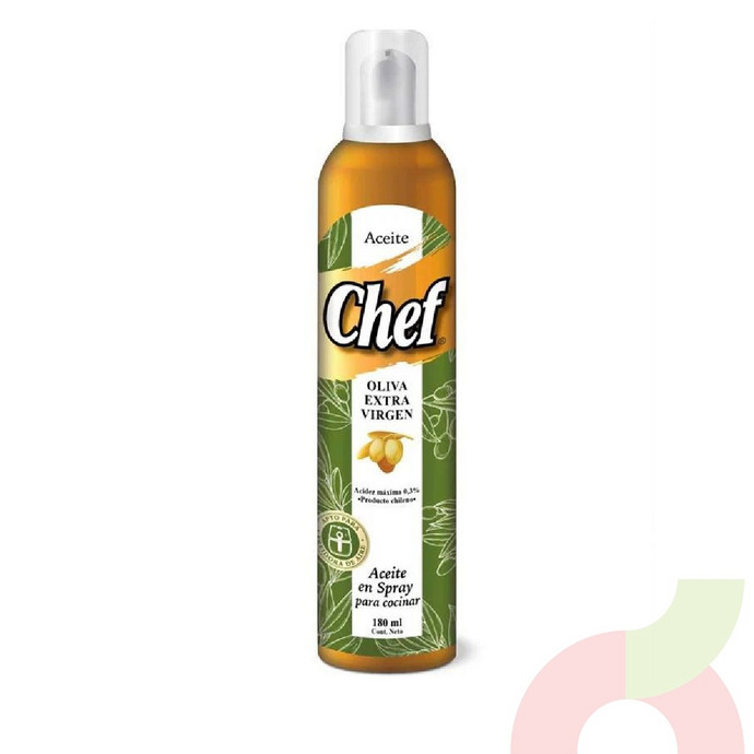 Aceite Spray Extra Virgen Chef 180Ml - 7802810011985.JPG