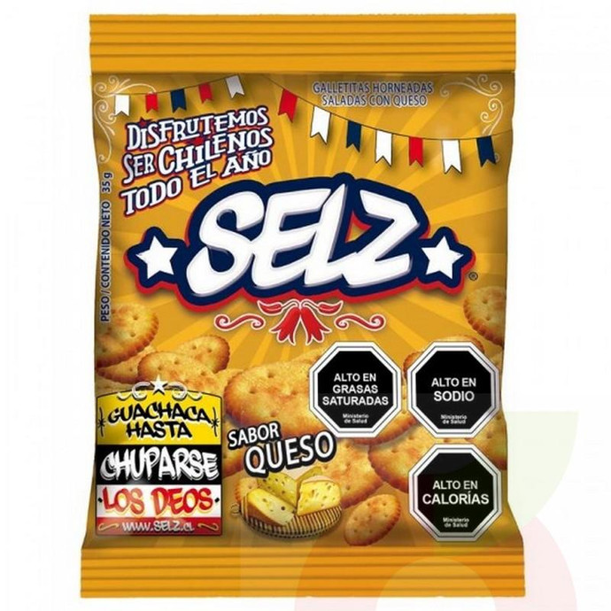 Galleta Mini Queso Selz 35Gr - Galleta Mini Queso Selz 35Gr