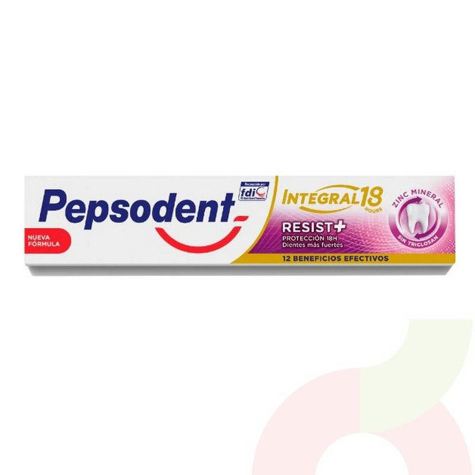 Pasta Dental Integral 18 Resist Zinc Material Pepsodent 75Ml - Pepsodent Integarl 18 Hr 75Ml