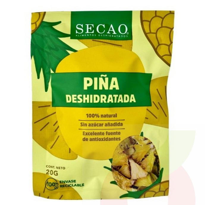 Piña Deshidratada Secao 20Gr  - piña desh.jpg