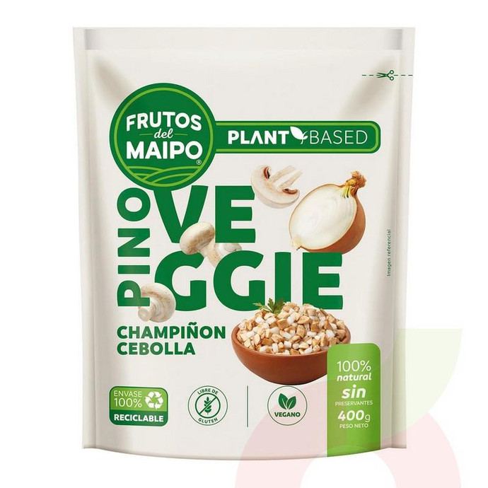 Pino Veggie Champiñón Cebolla Frutos del Maipo 400Gr - Pino Veggie Champiñon, 400Gr