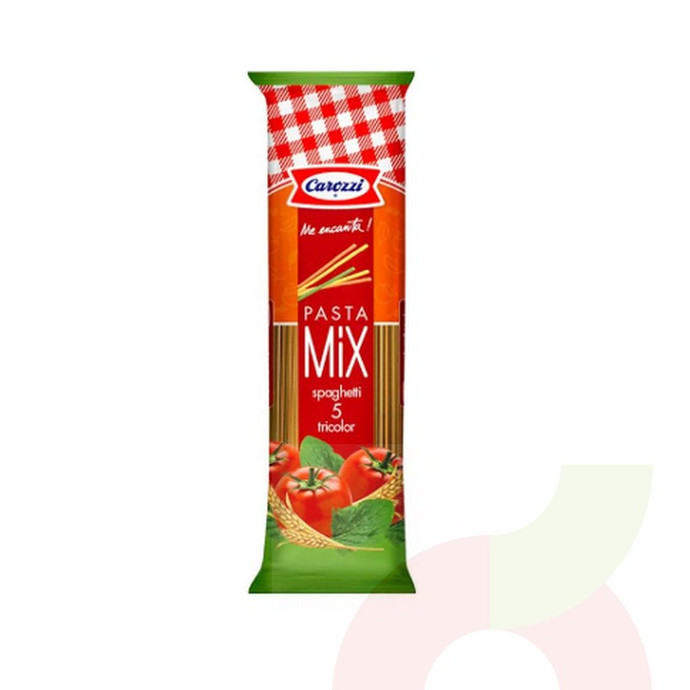 Spaghetti N°5 Tricolor Carozzi 400Gr - Pasta Mix .jpg