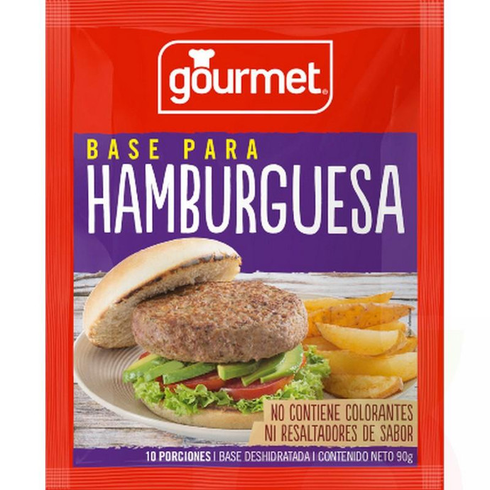 Base para Hamburguesas Gourmet 90Gr - Base Para Hamburguesas Gourmet 90Gr