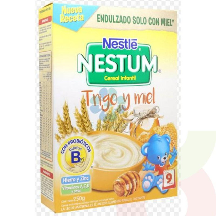 Nestum Probiótico Trigo y Miel Nestlé 250Gr - Nestum Probioticos Trigo/Miel-Nestlé 250Gr