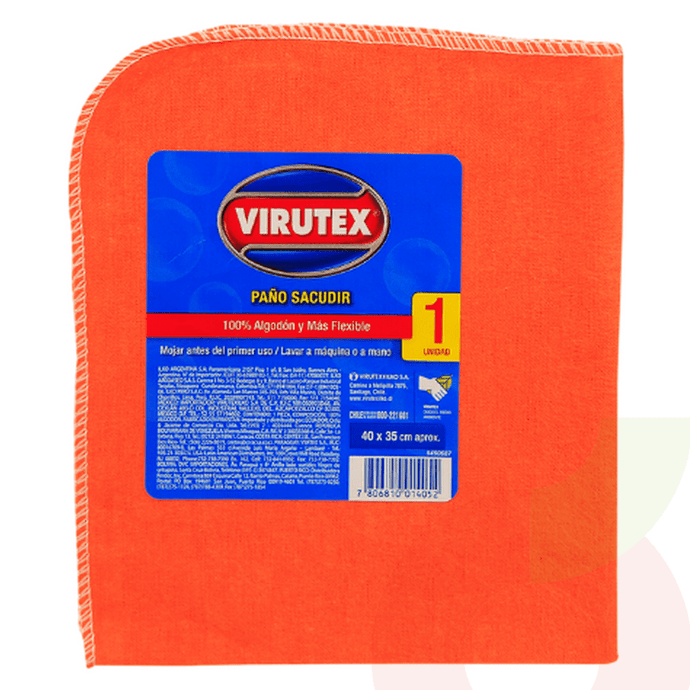 Paño Multiuso Tradicional Virutex 40x35Cm - Paño Multiuso Tradicional 35Cm-Virutex