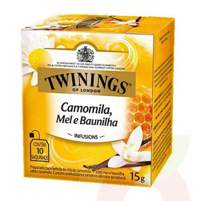 Infusión Manzanilla y Miel Twinings 10 Unidades 15Gr - Infusion Twinings 10X2Gr Manz-Miel                         