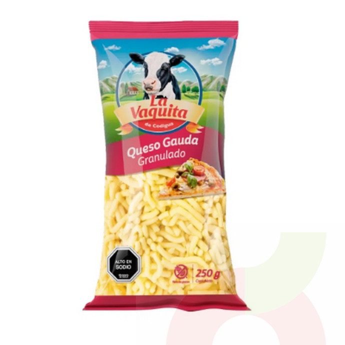 Queso Gauda Granulado La Vaquita 250Gr - queso gauda granulado 250 la vaquita.jpg