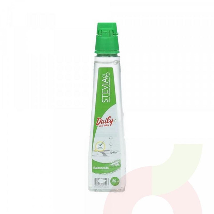 Endulzante Líquido Stevia Daily 180Ml - Endulzante Líquido Stevia Daily 180Ml