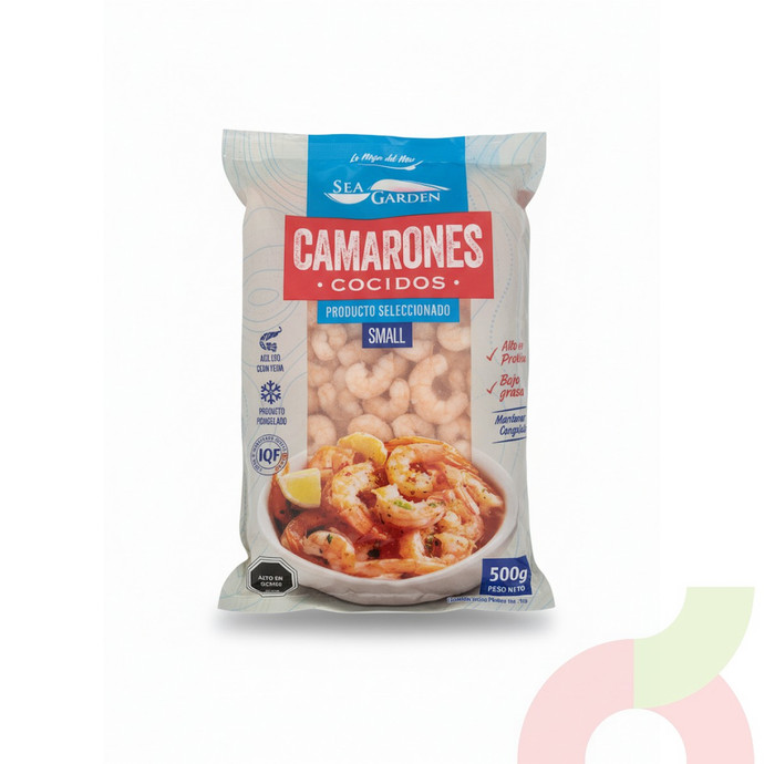 Camarones Cocidos Small SeaGarden 500Gr  - 7804660840692.JPG