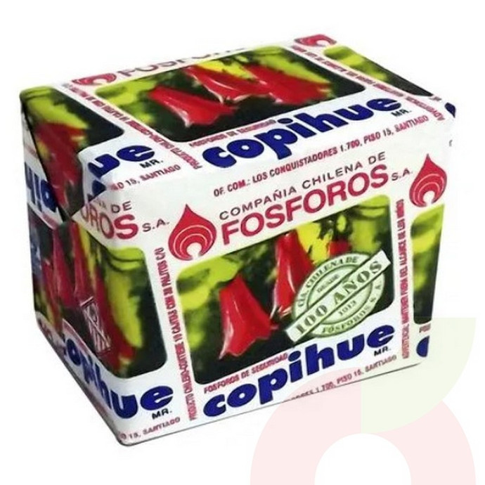Fósforos Copihue 10 Unidades  - 7806300010021.JPG