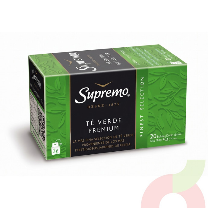 Té Verde Premium Supremo 40Gr 20 Unidades  - Té Verde Premium Supremo 40Gr 20 Unidades.JPG