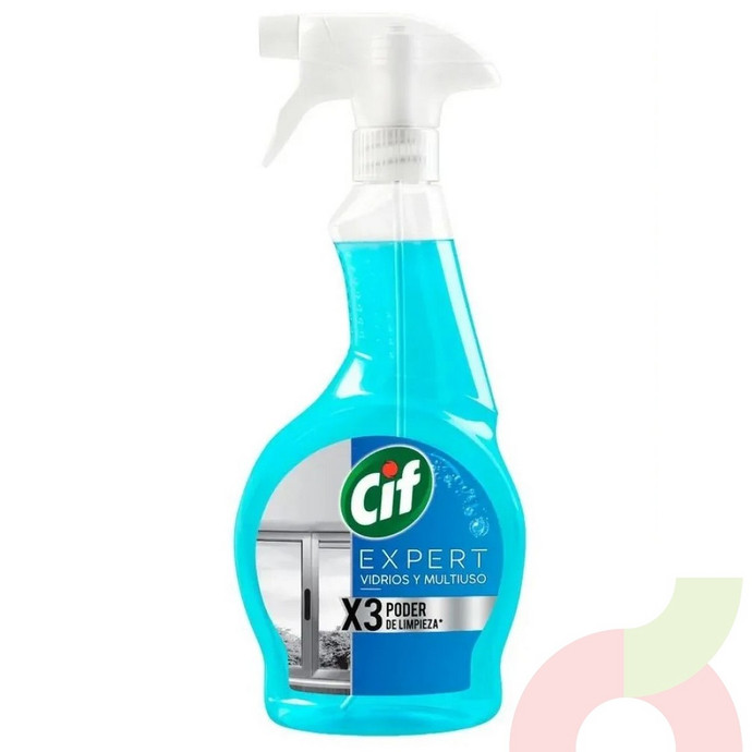 Limpiador Expert Vidrios y Multiuso Gatillo Cif 500Ml - Limpia Vidrios Cif 500Ml.JPG
