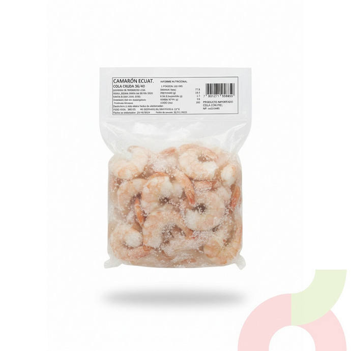 Camarón Ecuatoriano Crudo 500gr - 7801271956859.JPG