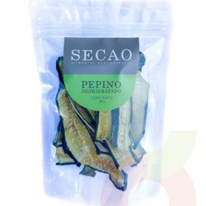 Pepino Deshidratado Secao 40Gr  - pepino deshidratado secao.jpg