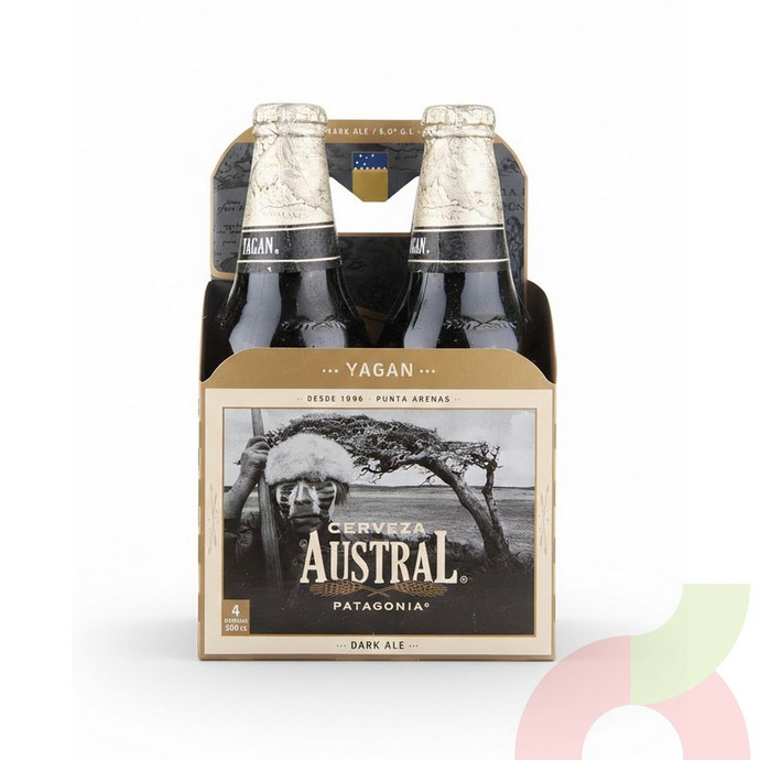 Pack Cerveza Yagan Austral 330Cc 4 Unidades - Pack Yagan.JPG