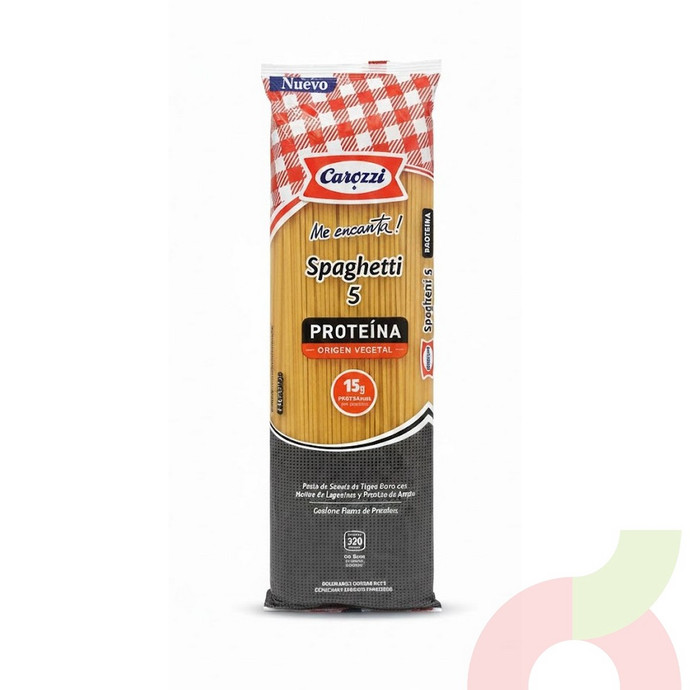 Spaghetti 5 Proteína Carozzi 350Gr - 7802575015679.JPG