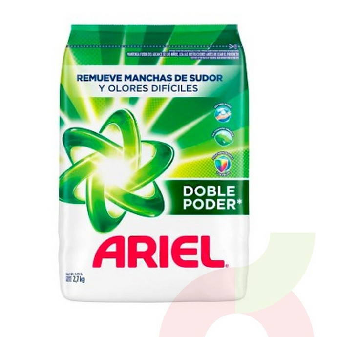 Detergente Ariel 2.7Kg  - detergente ariel 2.7kg.JPG