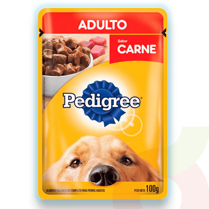 Sachet Adulto Carne Pedigree 100Gr - Pedigree Carne 100 Gr.