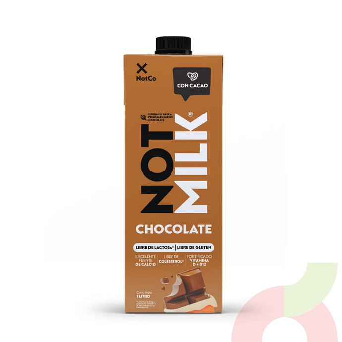 Bebida Vegetal Chocolate Not Milk 1Lt - Not Chocolate.JPG