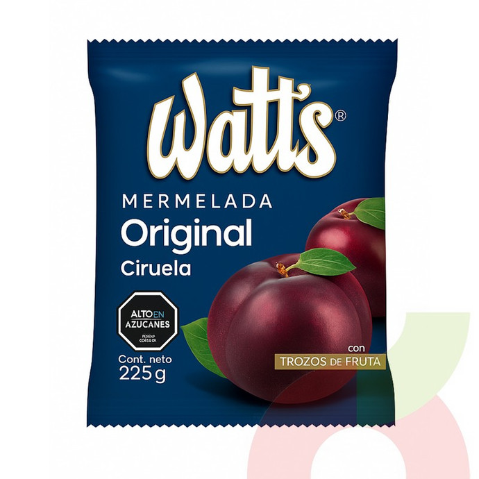 Mermelada Ciruela Original Watts 225Gr - 7802810031051.JPG