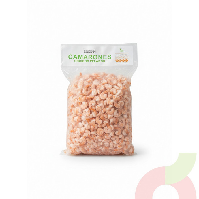 Camarones Cocidos Pelados 1Kg  - 7804635611463.JPG