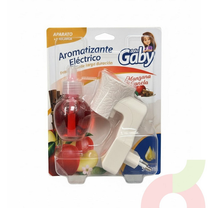 Aromatizante Eléctrico Manzana Canela Doña Gaby 30Ml - 7804676651060.JPG