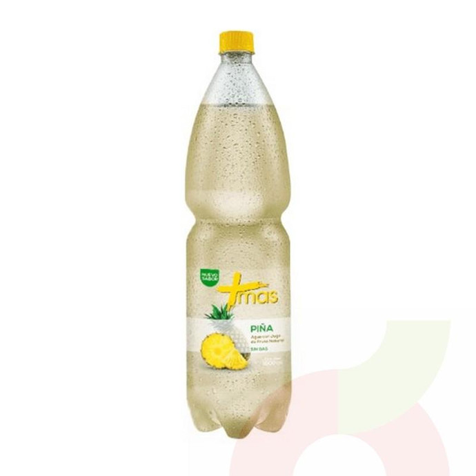 Agua Piña Mas Cachantún 1.6Lt - Agua De Piña-Cachantun Mas 1.6Lt
