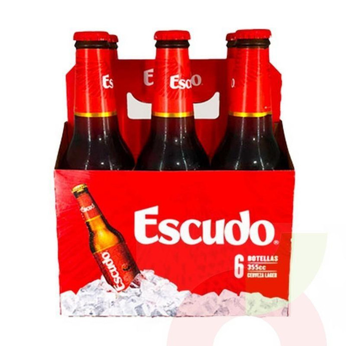 Cerveza Escudo 355Cc 6 Unidades - Ce.Escudo 355Cc Lgn.6U.