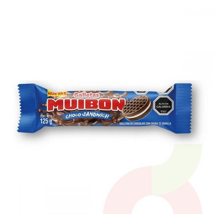 Galleta Choco Sandwich Muibon 125Gr - Galleta Muibon Choco Sandwich 125Gr