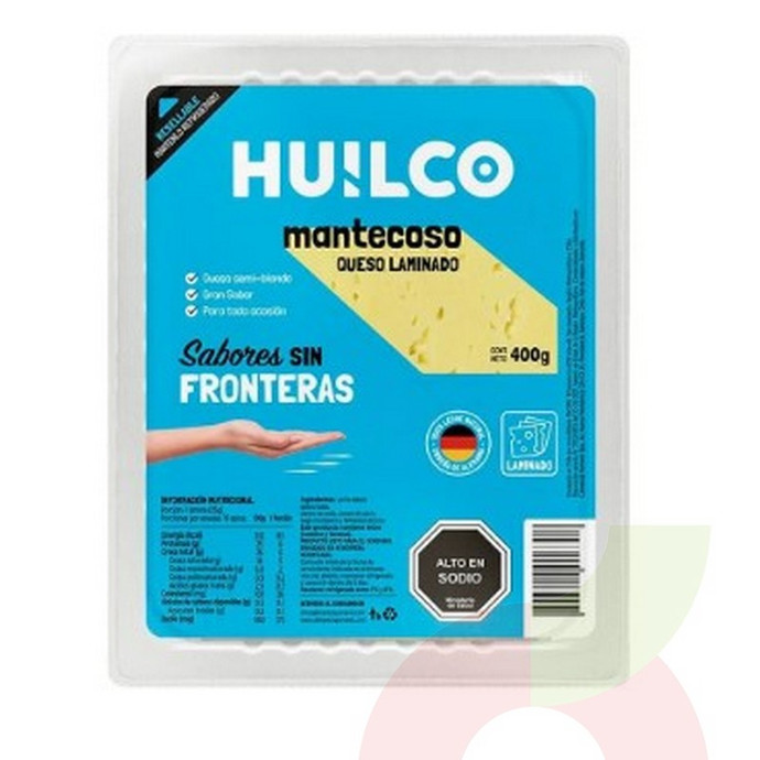 Queso Mantecoso Laminado Huilco 400Gr - huilco mantecoso.JPG