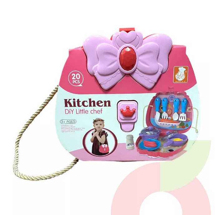 Juego de cocina infantil Kitchen DIY Little Chef 20 Piezas - 5609007731013.JPG