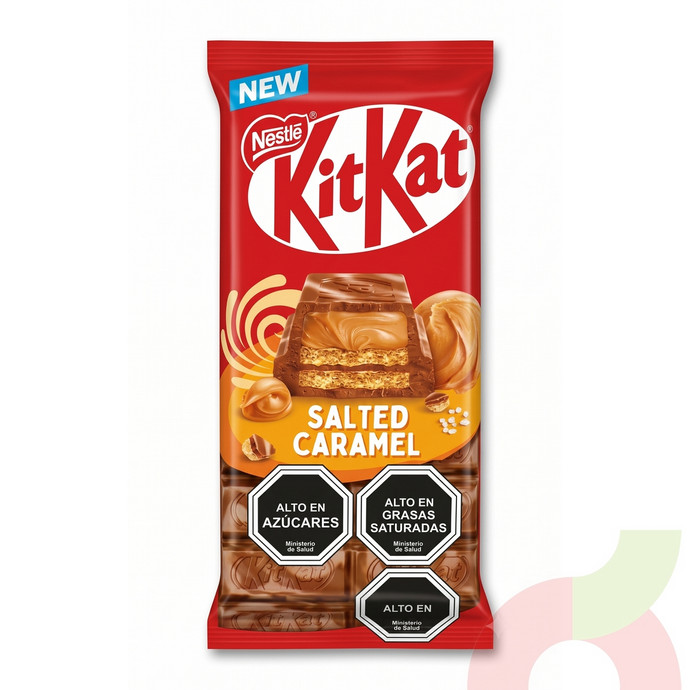 Chocolate KitKat Salted Caramel Nestlé 99Gr - Chocolate KitKat Caramel Salted Nestlé 99Gr.JPG