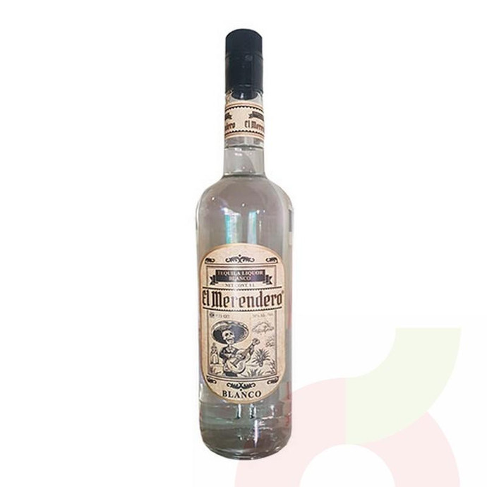 Tequila Blanco El Merendero 1Lt - Tequila Merendero 1Lt Bco