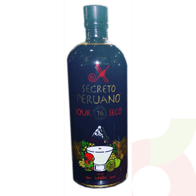 Pisco Sour Seco Secreto Peruano 750Cc - Pisco Secreto Seco 750Cc