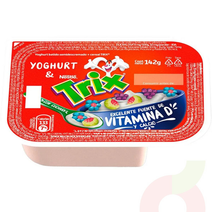 Yoghurt Con Cereales Trix Nestlé 142Gr - TRIX 142 Gr (2).JPG