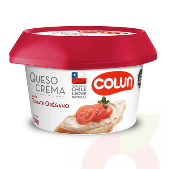 Queso Crema Tomate Orégano Colun 100Gr - queso crema tomate oregano.jpg
